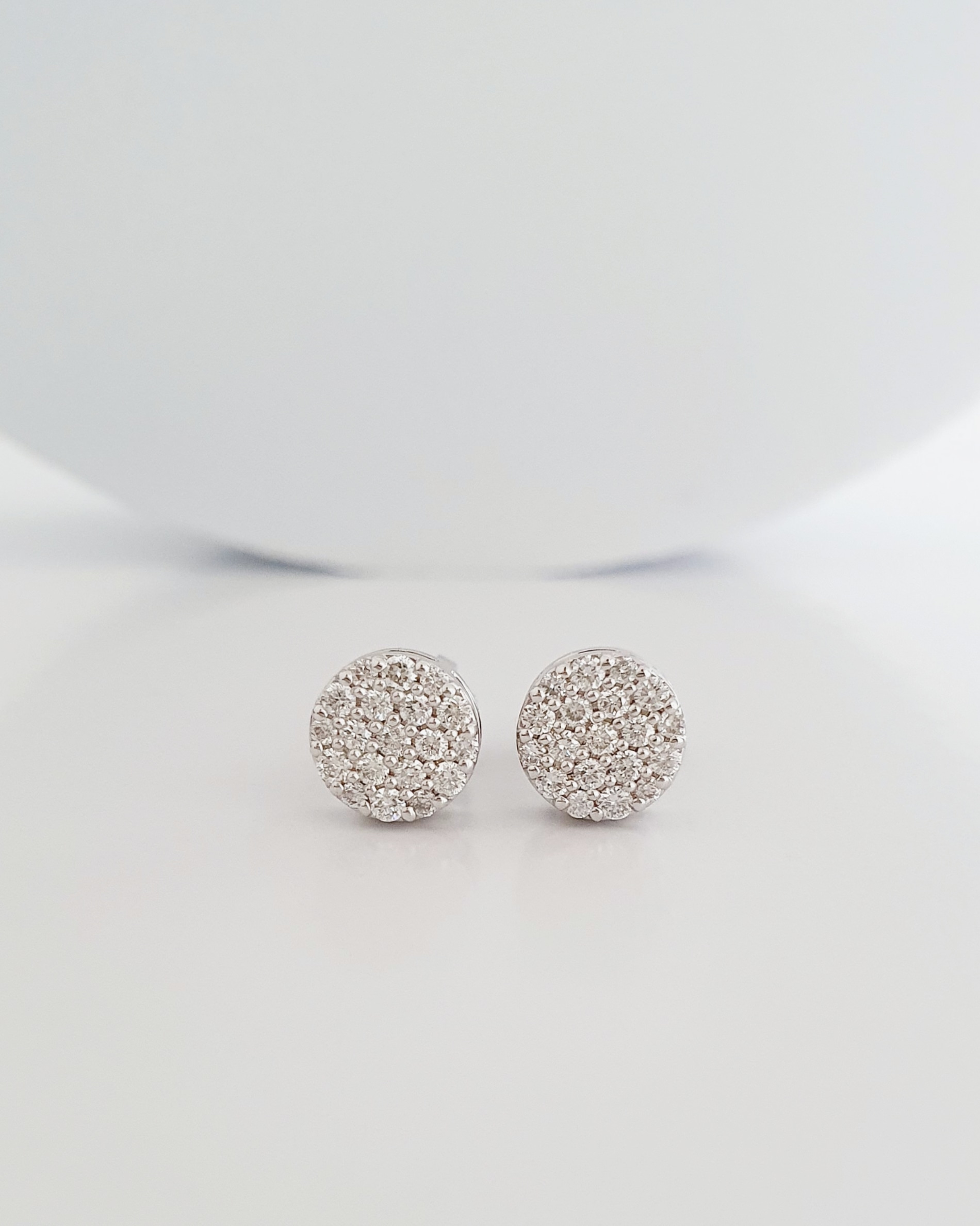Diamantové Náušnice 14kt zlato