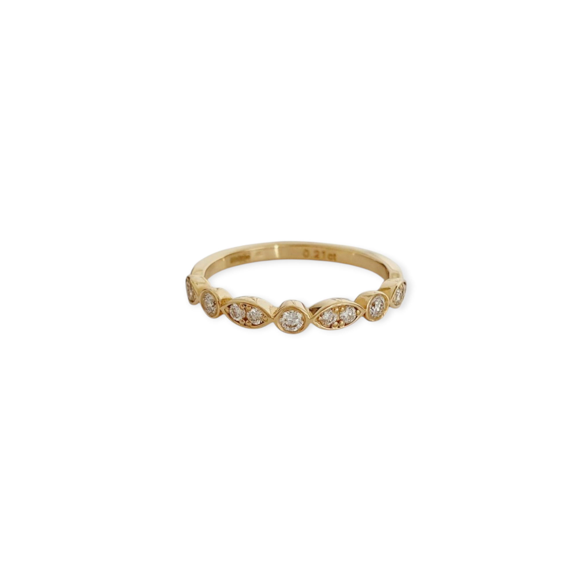 Prsteň Marilyn B408P prírodné diamanty 0,21 ct