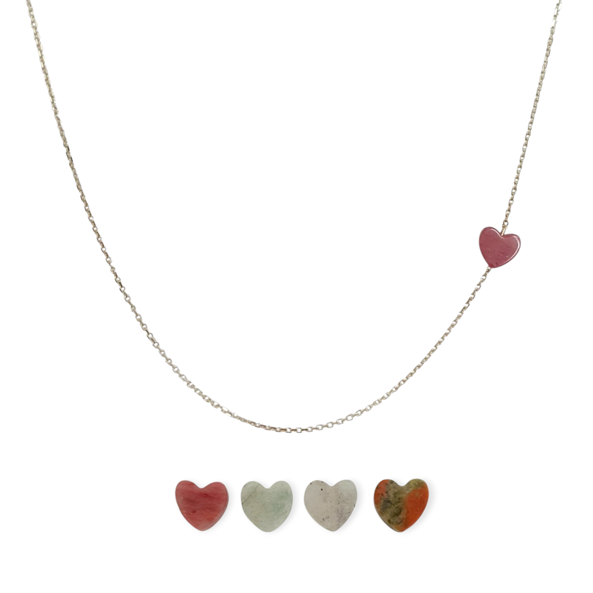 Náhrdelník Natural Boho Heart